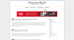Desktop Screenshot of programabrasil.org